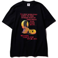 SOFTMACHINE "HOLE-T"-S/S T-SHIRT BLACK