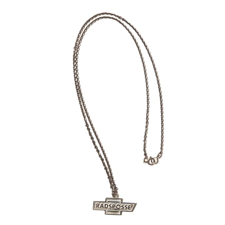 RADIALL “POSSE”-EMBLEM NECKLACE   SILVER925