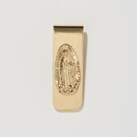 RADIALL "CRADLE" - MONEY CLIP GOLD PLA TED