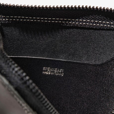 RADIALL "TRUE DEAL" - L ZIP WALLET BLACK