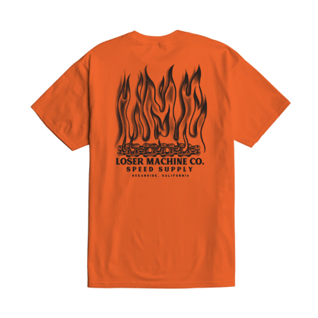 LOSER MACHINE "LAW BREAKER"-S/S TEE ORANGE