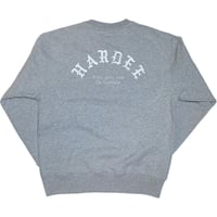 HARDEE CREW NECK SWEAT GRAY