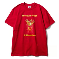 SOFTMACHINE "HOT LEGS-T"-S/S T-SHIRT RED