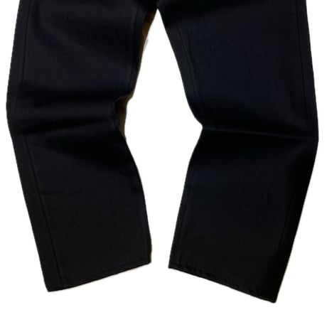 HARDEE "TRUE FORM"-5POCKET DENIM PANTS BLACK