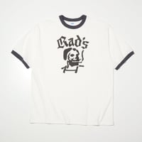 RADIALL "ZIGGY"- CREW NECK T-SHIRT S/S  OFF WHITE