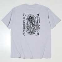 RADIALL "CHARMS"-CREW NECK T-SHIRT S/S LIGHT PURPLE