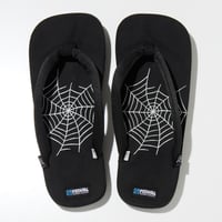 RADIALL "SETTA"-THONG SANDALS / VIBRAM RIPPLE SOLE BLACK