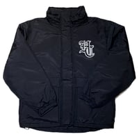 HARDEE "HC LOGO"-STAND COLLARED JACKET BLACK