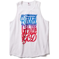 SOFTMACHINE "BLESSED TANK"-TANK TOP WHITE