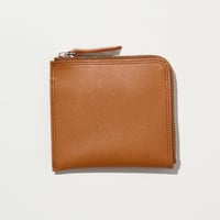 RADIALL "TRUE DEAL" - L ZIP WALLET BROWN