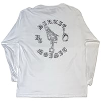 HARDEE-"KOUNE"-LONGSLEEVE T-SHIRT WHITE
