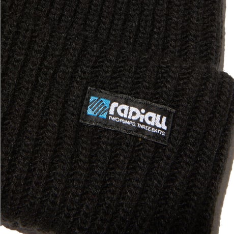 RADIALL “COIL”-WATCH CAP BLACK