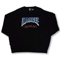 HARDEE "BALL"-WIDE SILHOUETTE  SWEAT BLACK