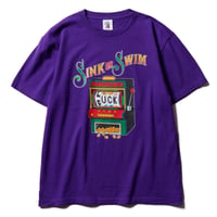 SOFTMACHINE "SINK OR SWIM-T"-S/S T-SHIRT PURPLE