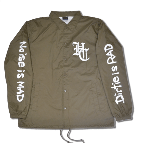 HARDEE NYLONCOACH JACKET BROWN