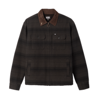 LOSER MACHINE  "ALCOTT"- BOA ZIP JACKET BLACK
