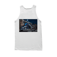 LOSER MACHINE×DAVID MANN "GENTLEMEN'S CLUB TANK"-TANK TOP WHITE