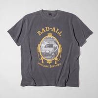 RADIALL "MERCURY"-CREW NECK T-SHIRT S/S FADE BLACK