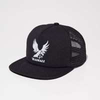 RADIALL "EAGLE TIP" - TRUCKER MESH CAP BLACK