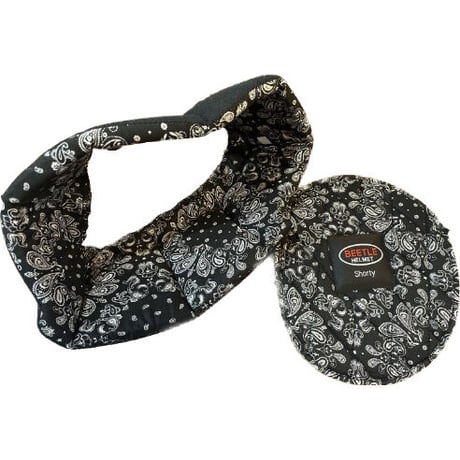 OCEAN BEETLE " SHORTY 4 INNER" -PAISLEY   BLACK/NAVY/ORANGE
