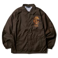 SOFTMACHINE "FELLOWS JK"-COACH JACKET  BROWN