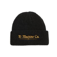 LOSERMACHINE "EL MACHINE BEANIE"-KNITO CAP BLACK
