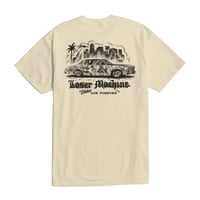 LOSERMACHINE "CITY LIFE "-S/S T-SHIRT IVORY
