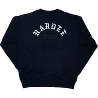 HARDEE CREW NECK SWEAT BLACK