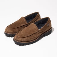 RADIALL "HAMMOND"- MOC TOE LOAFER  BROWN