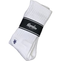 HARDEE "HC LOGO"-SOX WHITE