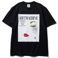SOFTMACHINE "MAGAZINE-T" S/S T-SHIRTS BLACK