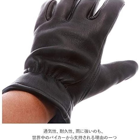 CHURCHILL  CLASSIC MAVERICK DEER SKIN W/LINING BLACK