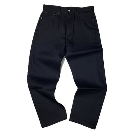 HARDEE "TRUE FORM"-5POCKET DENIM PANTS BLACK