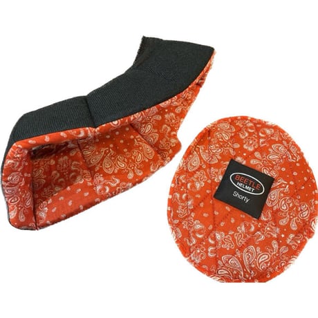 OCEAN BEETLE " SHORTY 4 INNER" -PAISLEY   BLACK/NAVY/ORANGE