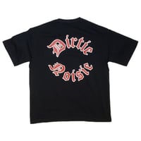 HARDEE "DIRTIE NOISIE"-HEAVY O.Z CREW NECK POCKET S/S T-SHIRT BLACK