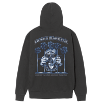 LOSERMACHINE "PALM TREE PRISON PULLOVER"-BLACK/PIGMENT
