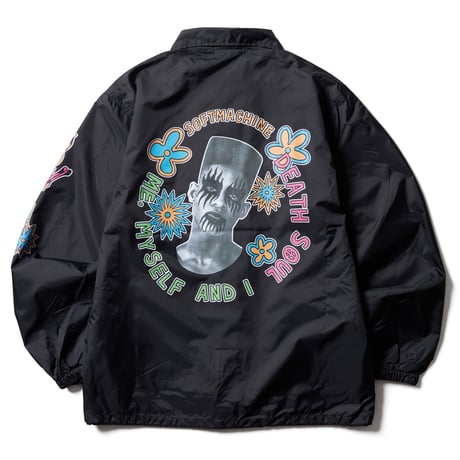 SOFTMACHINE "DEATH SOUL JK"-COACH JACKET BLACK