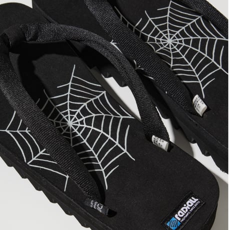 RADIALL "SETTA"-THONG SANDALS / VIBRAM RIPPLE SOLE BLACK