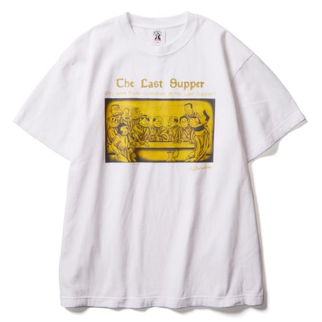 SOFTMACHINE "THE LAST SUPPER-T"-S/S T-SHIRT WHITE