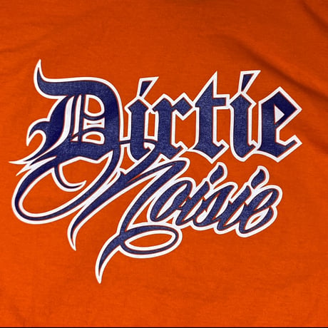 HARDEE "D×N"-S/S T-SHIRT ORANGE