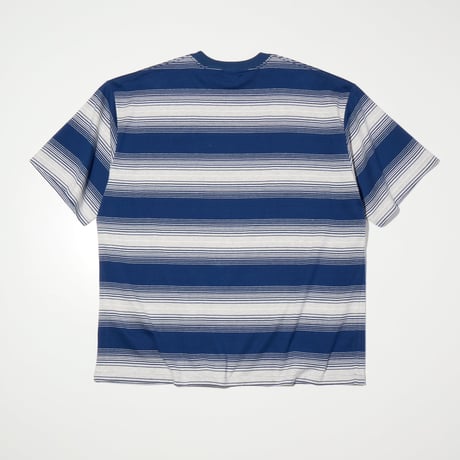 RADIALL "BOARD" - CREW NECK T-SHIRT NAVY