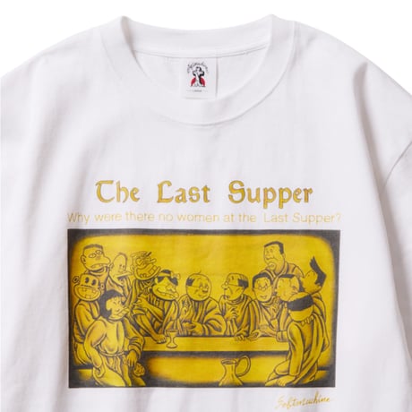 SOFTMACHINE "THE LAST SUPPER-T"-S/S T-SHIRT WHITE