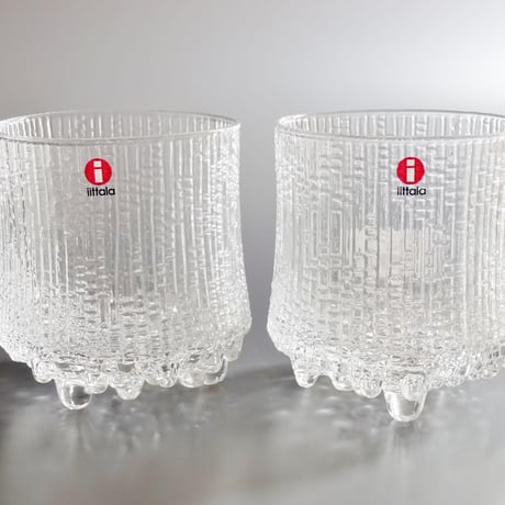 iittala (イッタラ）　ウルティマツーレ　ロックグラス　ペア【御結婚御祝・内祝・新築御祝・還暦御祝・御礼・寿・ギフト包装可能】