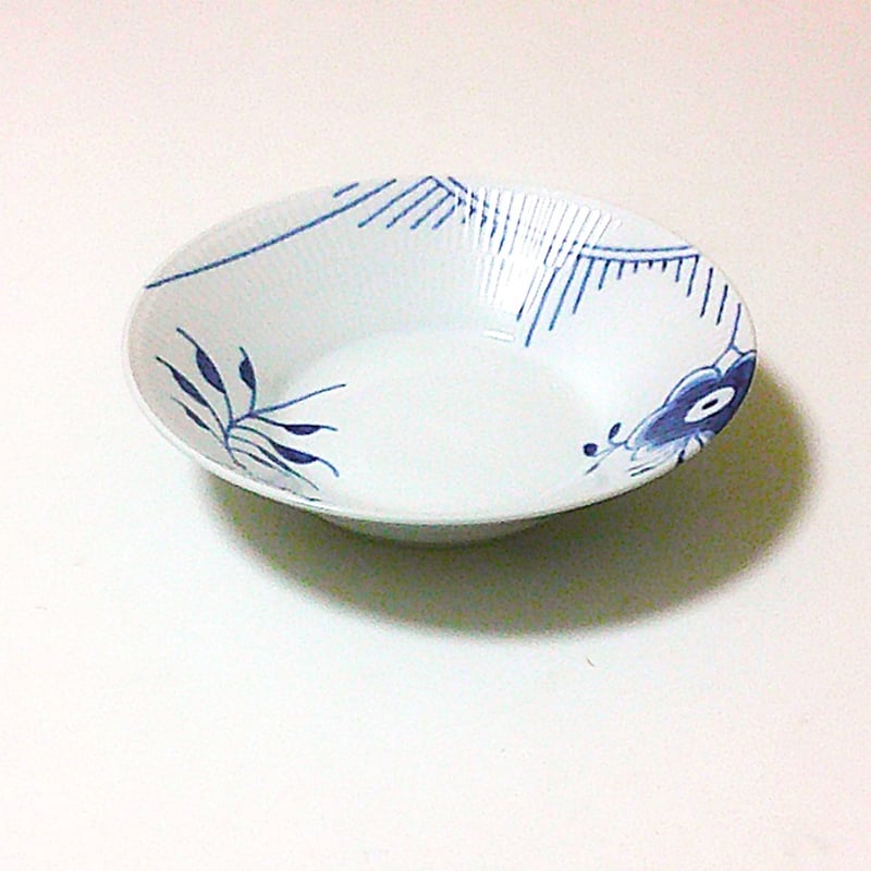 ロイヤルコペンハーゲンROYAL COPENHAGEN ブルー フルーテッド メガ
