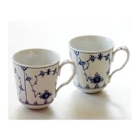 ロイヤルコペンハーゲンROYAL COPENHAGEN ブルーフルーテッド　プレイン　マグ　ペア101103【御結婚御祝・内祝・新築御祝・還暦御祝・御礼・寿・ギフト包装可能】