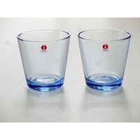 イッタラ iittala 　カルティオ　タンブラーペア（アクア）【御結婚御祝・内祝・新築御祝・還暦御祝・御礼・寿・ギフト包装可能】