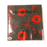 マリメッコmarimekko　ペーパーナプキン 552611 ダークレッド　33cm　20枚入り