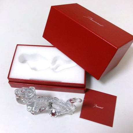 バカラ Baccarat クリスタルフィギュア ドラゴン 十二干支 辰 辰年 2815630 竜 龍【御結婚御祝・内祝・新築御祝・還暦御祝・御礼・寿・ギフト包装可能】