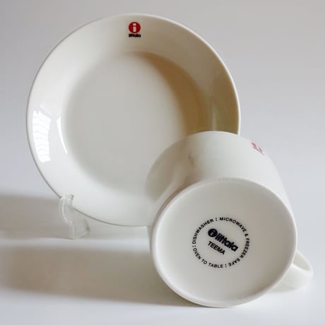 iittala (イッタラ）　ティーマ　ティー・コーヒーカップ＆ソーサー　ホワイト