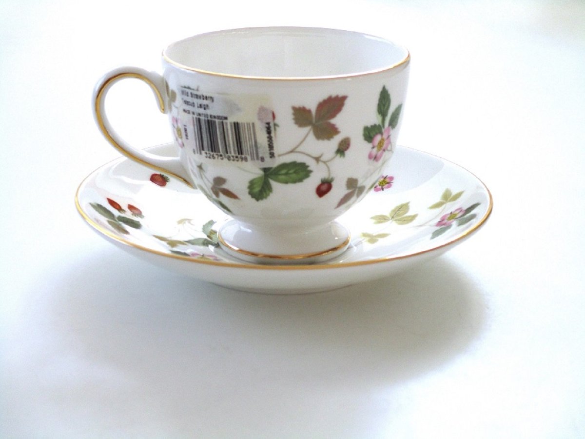 ウェッジウッドWEDGWOOD ワイルドストロベリー ティーカップ
